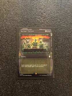 Nuclear Fallout - 331 Showcase Foil MTG Fallout - Image 1