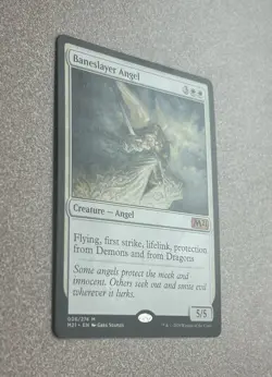 Baneslayer Angel MTG Core Set 2021 Regular Mythic 006/274 LP - Image 2