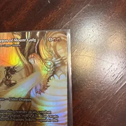 2025 MTG FF Dragon of Mount Gulg ANCIENT COPPER DRAGON Showcase FOIL #0012 - NM - Image 4