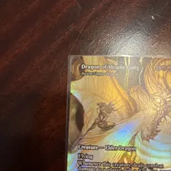 2025 MTG FF Dragon of Mount Gulg ANCIENT COPPER DRAGON Showcase FOIL #0012 - NM - Image 5