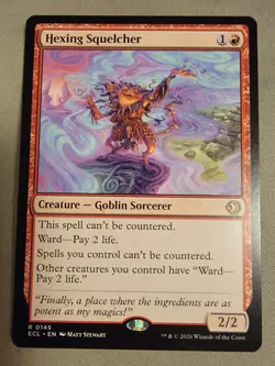 BRAND NEW Magic The Gathering: Hexing Squelcher Lorwyn Eclipsed Regular - Image 1