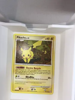 Pokemon Pikachu Mysterious Treasures 94/123 Common 2007 60 HP Card - Image 1