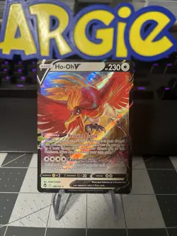 Ho-Oh V 140/195 Ultra Rare - Silver Tempest Pokemon Card - NM - Image 1