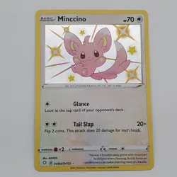 Minccino SV093/SV122 Shining Fates: Shiny Vault Holo - LP Pokemon TCG - Image 1