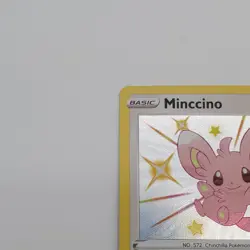 Minccino SV093/SV122 Shining Fates: Shiny Vault Holo - LP Pokemon TCG - Image 2
