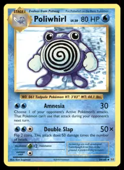 Pokemon TCG Pokemon Poliwhirl Poliwhirl Uncommon Regular - Image 1