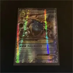 M Blastoise EX Ultra Rare Mega Evolution Holo XY 30/146 Pokemon TCG Card - Image 1