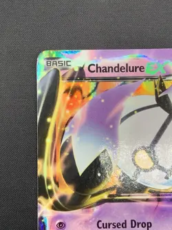 Chandelure EX 77/113 Ultra Rare Legendary Treasures Pokemon TCG - Image 2
