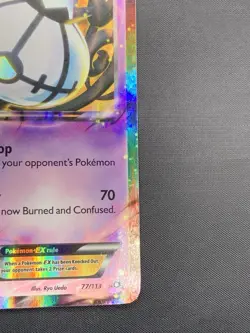 Chandelure EX 77/113 Ultra Rare Legendary Treasures Pokemon TCG - Image 5