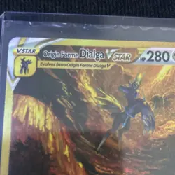 Pokemon Origin Forme dialga VSTAR Secret Rare GG68/GG70 Holo Crown Zenith - Image 2