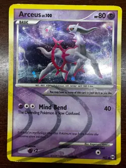 2009 Arceus AR7 Holo Pokemon Card - Image 1