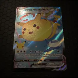 Pokemon Flying Pikachu VMAX 007/025 Ultra Rare Holo Celebrations 310 HP Card - Image 1