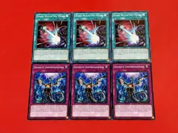 3x Infinite Impermanence + 3x Dark Ruler No More | NM | Yu-Gi-Oh! - Image 1