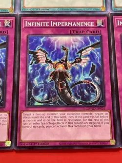 3x Infinite Impermanence + 3x Dark Ruler No More | NM | Yu-Gi-Oh! - Image 5