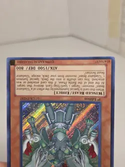 Yugioh Secret Rare 1st Edition Gladiator Beast Bestiari LCGX-EN237 - Image 4