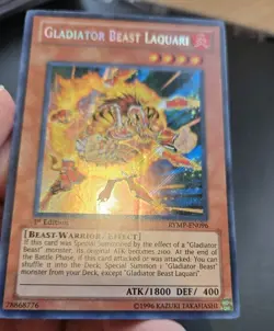 x3 Gladiator Beast - Laquari Secret Unl/1st LCGX-EN238 RYMP-EN096 NM/HP Yugioh - Image 2