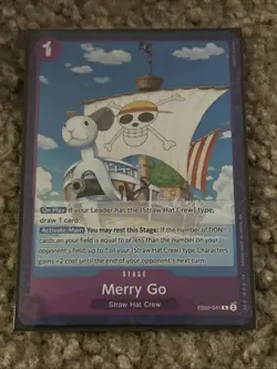 One Piece TCG Going Merry EB02-041 R Anime 25th Collection ENGLISH NM - Image 1