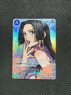 Alt Art One Piece Boa Hancock OP01-078 SP SR Character Card English - Image 1