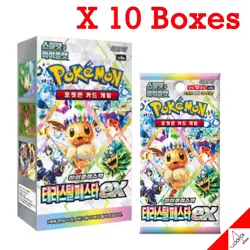 Pokemon Card Scarlet&Violet Terastal Festival EX Booster Box sv8a 10Box - Korean - Image 1