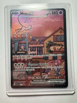 Pokemon TCG SVP 052 Mewtwo & 053 Mew EX (151 UPC 2-Card Promo Set) NM - Image 2