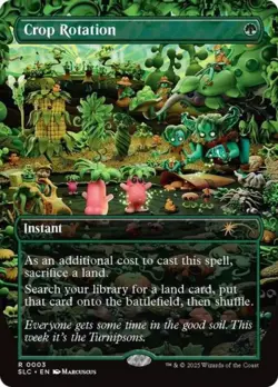 Crop Rotation -Foil Near Mint MTG Secret Lair Countdown Kit - Image 1