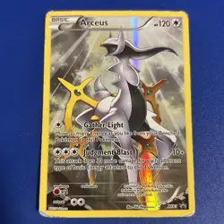 Arceus XY83 XY Promos Holo Card English - Image 1