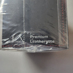 BCW BLACK Leatherette Deck Box Vault LX Hold 100 Sleeved Topload Gaming CCG Card - Image 3