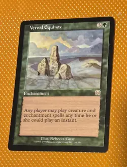 Vernal Equinox Mercadian Masques Regular - Image 1