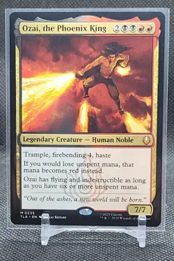 2025 MTG Avatar: The Last Airbender Ozai, the Phoenix King Mythic - Image 1