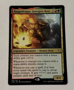 MTG Raggadragga, Gorguts Boss - Commander Legends: Battle For Baldur’s Gate NM - Image 1