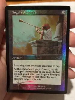 Angel's Trumpet Urza's Legacy Foil NM X1 Magic The Gathering MTG - Image 1