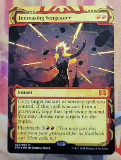 Increasing Vengeance (Foil Etched) MTG Strixhaven: Mystical Archives (STA) (NM) - Image 1