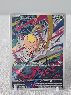 Toedscool #201/198 Illustration Rare Scarlet & Violet Pokemon 2023 NM - Image 1