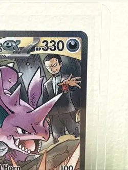 Team Rockets Nidoking EX 233/182 Destined Rivals SIR Pokemon TCG NM - Image 2