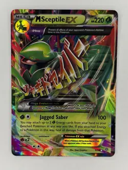 Pokemon Mega Sceptile EX 8/98 Ultra Rare Holo – XY Ancient Origins Light Play - Image 1
