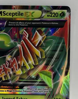 Pokemon Mega Sceptile EX 8/98 Ultra Rare Holo – XY Ancient Origins Light Play - Image 3