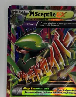 Pokemon Mega Sceptile EX 8/98 Ultra Rare Holo – XY Ancient Origins Light Play - Image 4