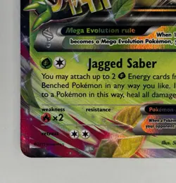 Pokemon Mega Sceptile EX 8/98 Ultra Rare Holo – XY Ancient Origins Light Play - Image 5