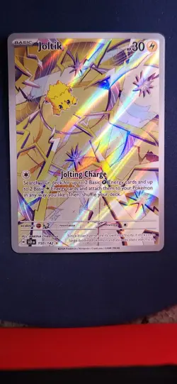 Pokemon - Joltik - 150/142 SV07: Stellar Crown - Illustration Rare - NM - Image 1