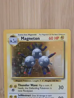 Pokemon Holo Base Set Chansey 3/102 & Magneton 9/102 + Fossil Muk 13/62 WOTC - Image 2