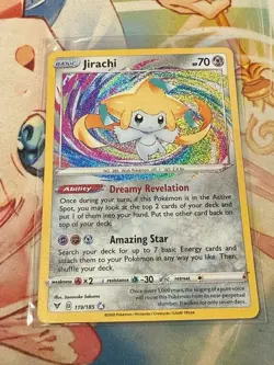 Pokemon Jirachi 119/185 Amazing Rare Vivid Voltage - Image 1