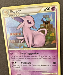 Espeon 2/90 Pokemon Undaunted - Cracked Ice Holo Rare - TCG - LP - Image 2