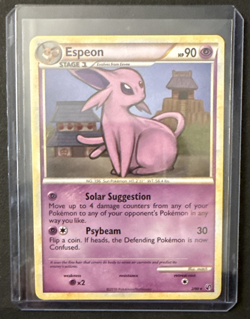 Pokemon TCG Espeon Undaunted 2/90 Regular Non Holo - NM - Image 3