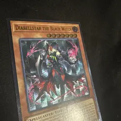 Yu-Gi-Oh! Diabellstar The Black Witch OP26-EN001 Ultimate Rare NM - Image 4