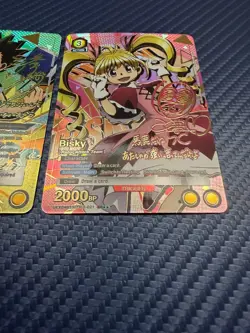 Union Arena Hunter X Hunter UEX04BT HTR-2-016 021 Gon Bisky Lot SR 2 STAR SR** - Image 5