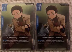 Gundam Card Game - A Healthy Curiosity GD03-101 Rare English Holo - Image 1