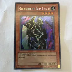 Yu-Gi-Oh! TCG Gearfried the Iron Knight Collector's Tins 2002 BPT-012 Holo Card - Image 1