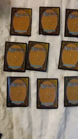 Magic: The Gathering Wizards 9 Card Lot Teferi's Protection Sol Ring Grim Hirel… - Image 2