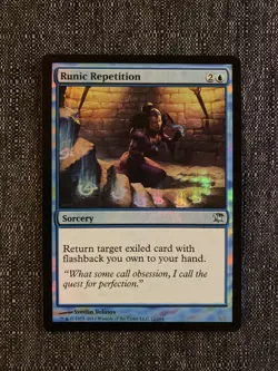 Runic Repetition X 1 N/M- Innistrad Foil MTG Magic The gathering - Image 1