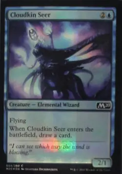 Cloudkin Seer - Core Set 2020: #54, Magic: The Gathering - Foil Nm R246 - Image 1
